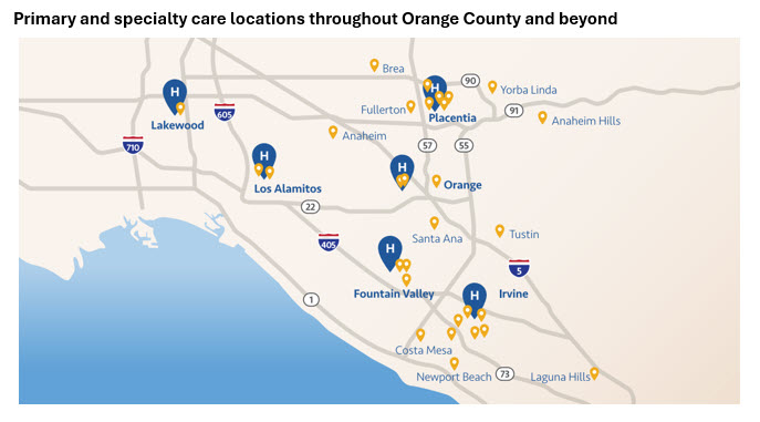 UC Irvine Health Locations